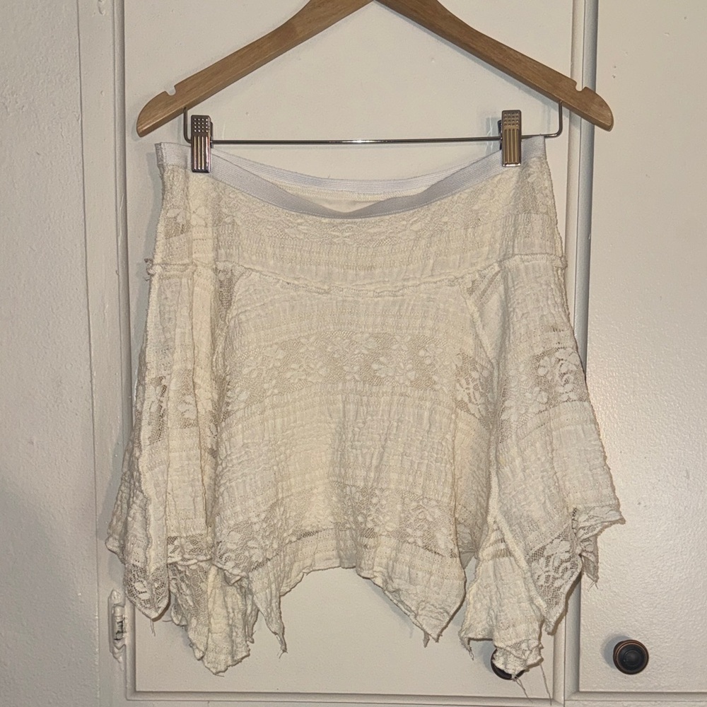 Cotton On Cream Asymmetrical Skirt